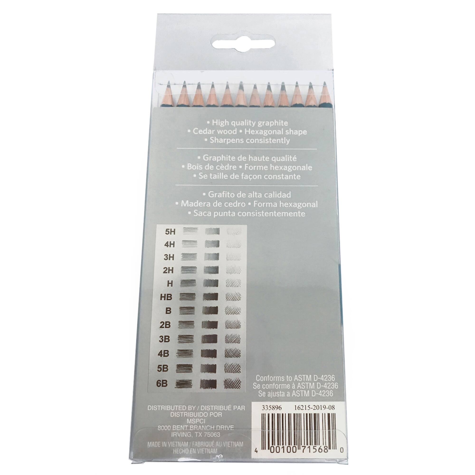 8 Packs: 12 ct. (96 total) Sketching Pencil Set by Artist's Loft™